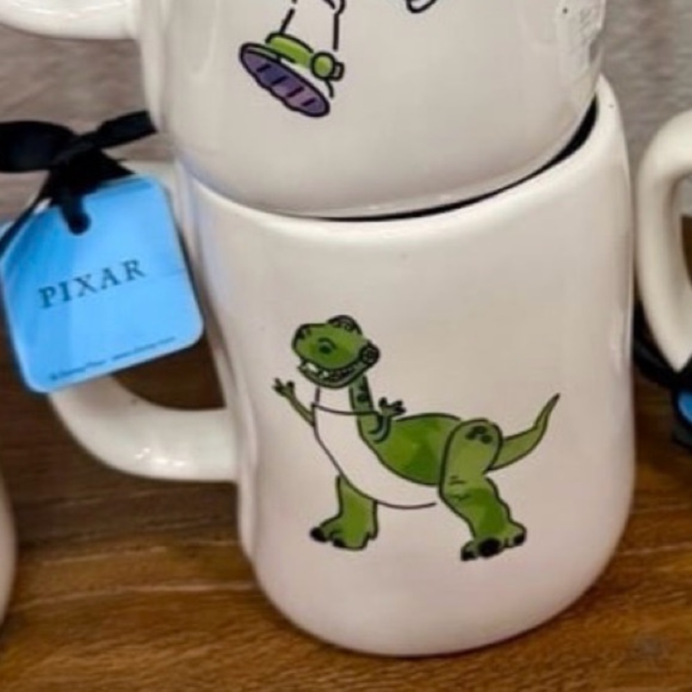 Rae Dunn x Pixar Toy Story I'M A NERVOUS REX mug